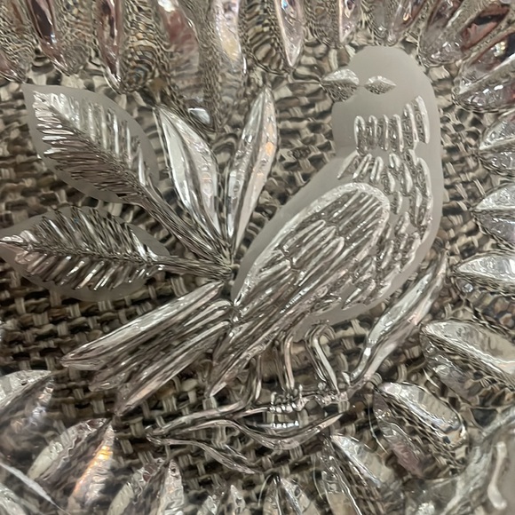 CRYSTAL BIRD DISH - Picture 2 of 4